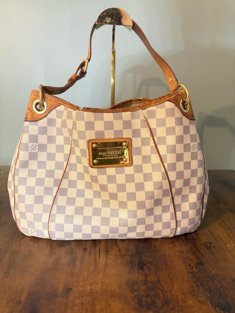 Louis Vuitton galleria pm Damier azur